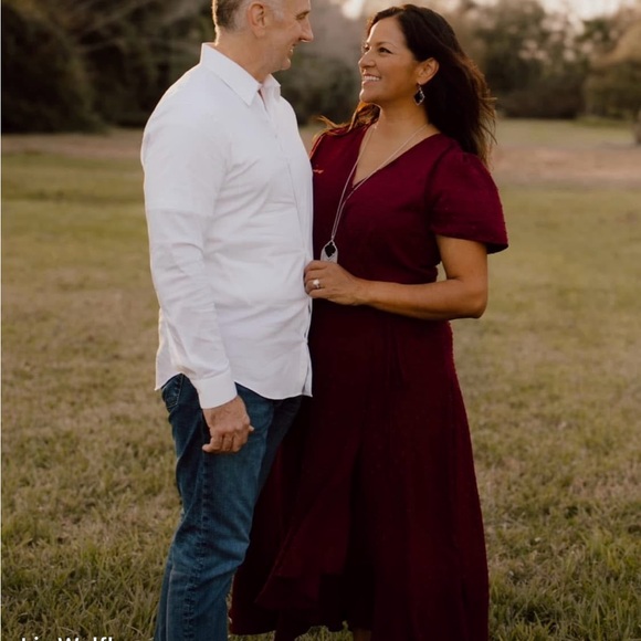 Dresses & Skirts - PrettyGarden Red Textured dress